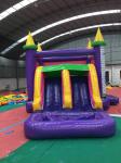 Industrial Inflatable Slide And Bounce House Durable Double Zippers