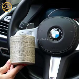China Support OEM ODM High Tenacity 210D/16 Waxed Silk Braided Thread for Handicrafts factory