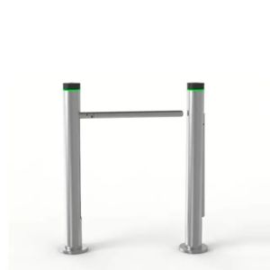 One Arm Turnstile Gate Crowd Management Secure Entry Solution With Proximity