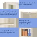 Fireproof Metal Filing Cabinet With Clothes Cabinet