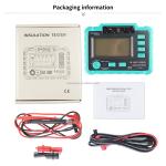 IR10B Insulation Resistance Tester 1000V 2500V Overload Protection Digital