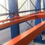 500-2000 Width Warehouse Rack Storage Equipment 3 Layer Cantilever Rack with