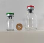 20ml Transparent Molded Glass Vial Hot Stamping Chemistry Reagent Bottle