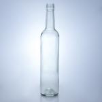 600ml 750ml 1000ml Round Shape Empty Long Neck Glass Liquor Bottles For Gin Rum