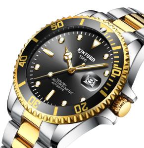 China Business Mechanical Wrist Watch Black Dial Mens Mechanical Watches factory