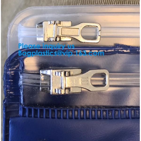 A4 Clear Pvc Zipper File Bag A5 Clear Pvc Document Bag With Red Zipper B5 Pvc