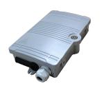 SC SX 4 Port Fiber Optic Termination Box IP54 Splicing Plastic Grey ISO9001