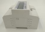 Inside Battery DIN Rail Energy Meter Novel Appearance With Transparent Meter