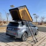 Larger Space Overland Car Rooftop Tent Vehicle Roof Tent With LED Strip Light