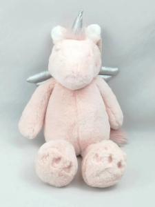 China Pink Unicorn Furry Toy Doll Dazzle Unicorn Doll Birthday Gift factory