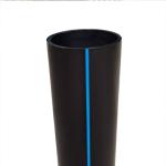 DN20 630 HDPE High Density Polyethylene Pipe Non Toxic Water Supply Line Pipe