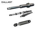 Agricultural Dump Trailer Hydraulic Cylinder Multi Stage TS16949 Certification