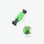SC APC Simplex Multimode Fiber Adapter 1200mm 1600nm Wavelength