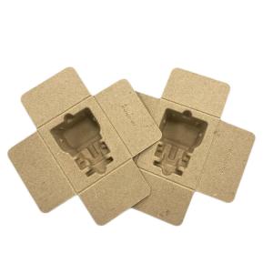 China Ecofriendly Molded Pulp Containers Dry Press Technique Waterproof factory