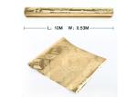 Luxurious Modern Style Wallpaper with Removable Gold Foil Material , Geometric
