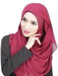 High Quality Woven 100D Polyester Chiffon Fabric with wholesales price for Lady