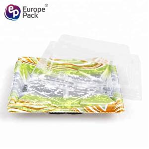China EPK wholesale fancy printing rectangle disposable sushi container factory
