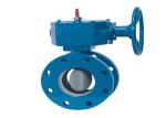 2" 10" Flanged Type Triple Offset Butterfly Valve