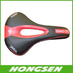 China bike bicycle cycling leather saddle,bike parts factory