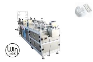 China AC380V Medical Cover Making Machine , W840mm Bouffant Cap Making Machine factory