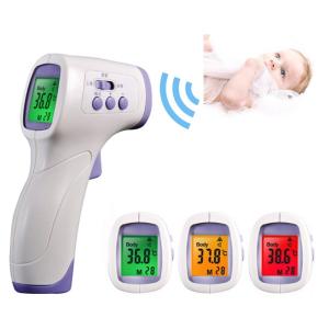 China Power Saving Baby Forehead Thermometer Large Size LCD Screen Easy Reading factory