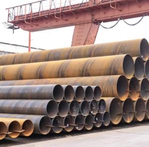 China 10 20 45 Grade SSAW Steel Pipe for Structural Projects 5mm-25.4mm Wall factory