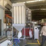 120 Meshes PVC Milling Pulverizer Machine Water Cooling High Capacity