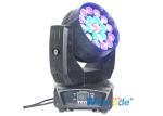 19*12W RGBW Moving Head Led Stage Lights , LED Wash Moving Head Zoom 8 - 50