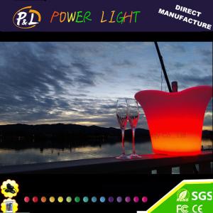 China Wireless Color Changing Bar LED Ice Bucket with remote controller factory