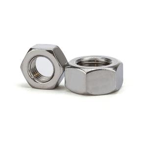 China JISB1181 A2 70 Coarse Thread Stainless Steel Hex Nuts M3-M20 Nut Customizable and Nuts factory