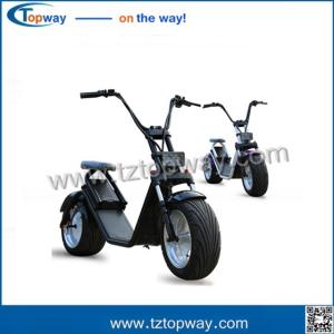 China EEC Approval 2017 new citycoco 1000w fat tire halley adult electric scooter factory
