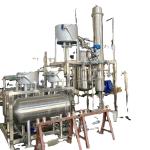 Vacuum Falling Film Evaporator 500l Juice Concentration Single Double Effect
