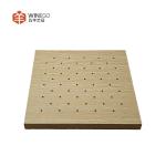 Eco-Friendly Perforated Acoustic Panel for Wall and Ceiling Sound Absorption