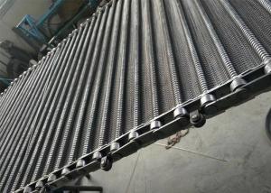 China French Fries Oven Spiral Mesh Belt Flexible 316 L Grade Stainless Steel factory