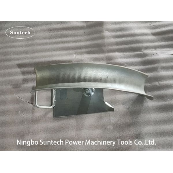 Galvanized Steel Bend Plate Cable Protection Guard For Single Roller