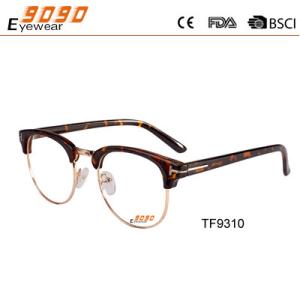 China High quality oval TR90 eyeglasses for men women optical frames，Fashionable style factory