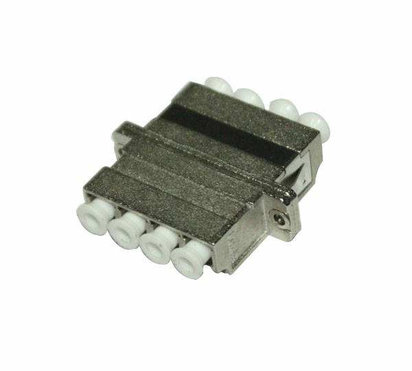 LC/PC Quad with SC Duplex Flange fiber optic adapter