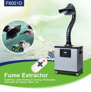 China Industrial Welding Solder Fumes Extractor / Smoke Eater 110V~220V AC 80W factory