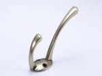 Polished Brass Coat Hooks Black Jacket Holder Zinc Cap Hanger Pearl Silver