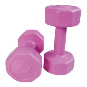 China High Quantity Hexagon Shape Cement Color Vinyl Concrete Dumbbell factory