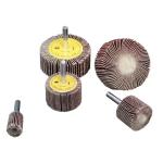 60mm DlA Rounded Flap Wheel with Shaft Durable and Long-lasting Thickness 80 120