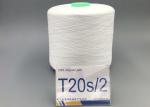 Factory Supply 20/2 JMT Brand High Tenacity Spun Raw White Polyester Yarn