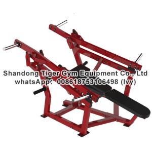 China Strength Fitness Equipment / plate loaded gym fitness equipment / Iso-Lateral decline bench factory