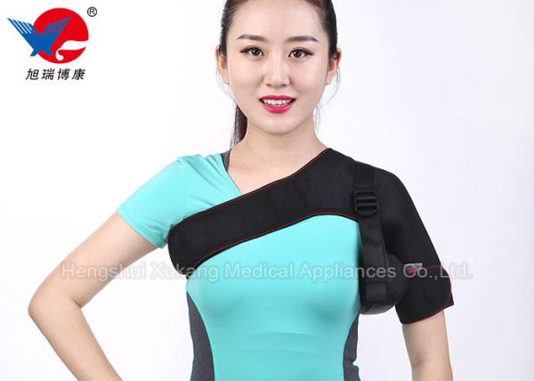 Thin Profile Design Sports Shoulder Brace Rotator Cuff Minimal Visibility