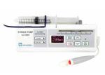 Medical Portable Single - Use Syringe Pump Infusion Rate 1~99mm / hr Using 3 AA