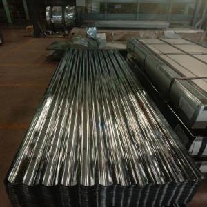 China AFP GI Corrugated Roofing Sheets Galvanized Zinc Metal factory