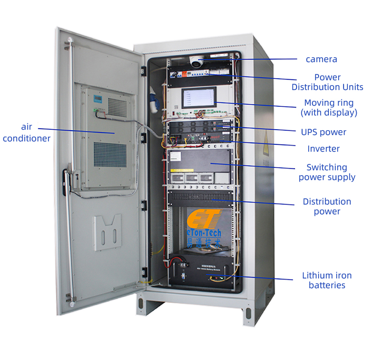 OEM ODM Dustproof Rustproof Outdoor Telecom Cabinet Galvanized Steel