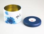 D100mm Tea Tin Round Containers Tea Storage Containers Tea Containers For Loose