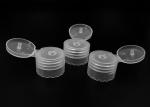 PP Plastic Flip Top Cap Dispenser Smooth Easy Open For Shampoo Bottles