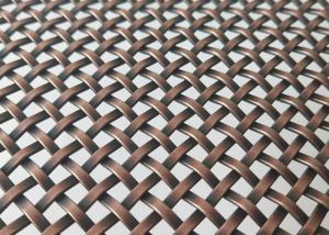 China 1mm-5mm Warp Diameter Decorative Wire Mesh Versatile Customizable factory